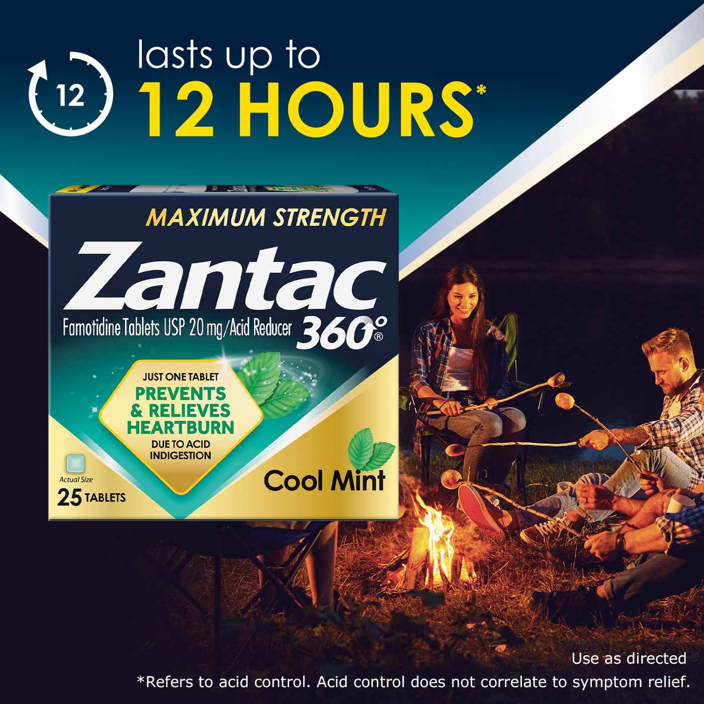 Zantac 360 Maximum Strength Tablets - Cool Mint; image 5 of 9