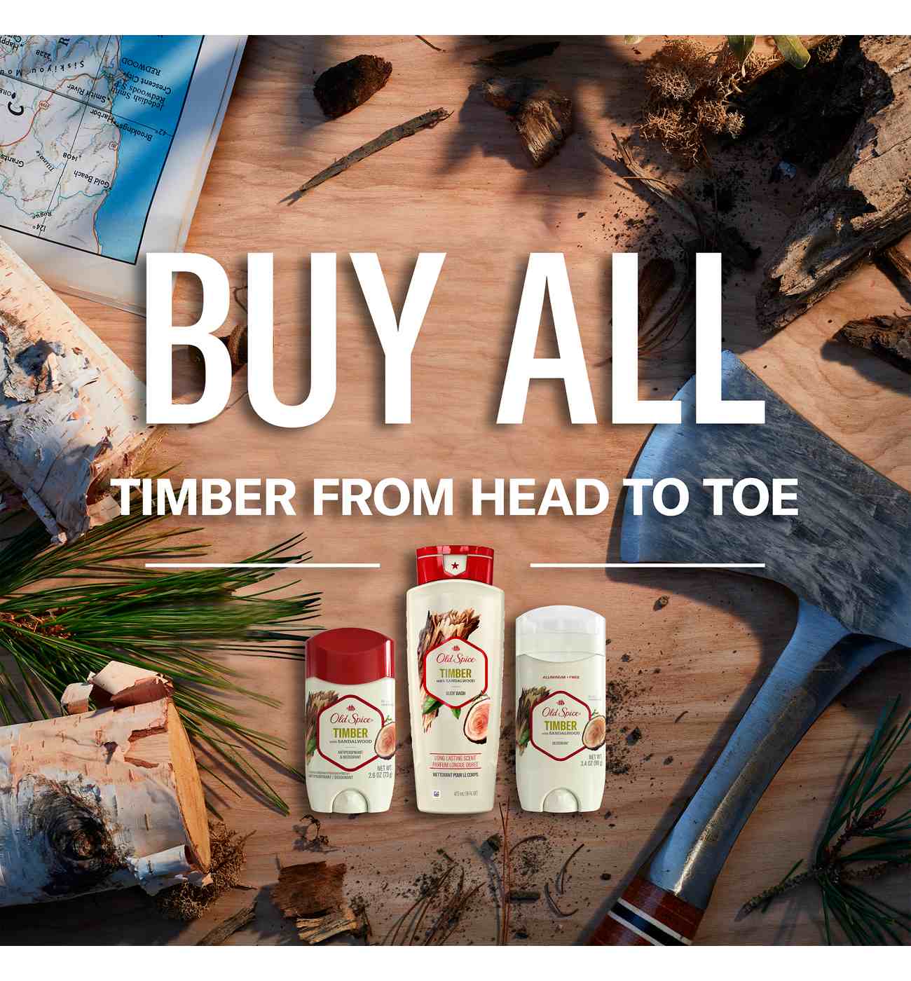 Old Spice Body Wash - Timber with Sandalwood; image 9 of 9