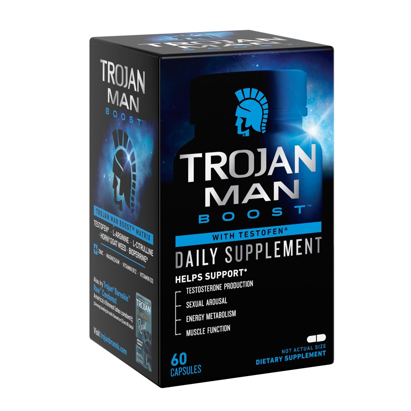 Trojan Man Boost Daily Supplement Capsules; image 5 of 5