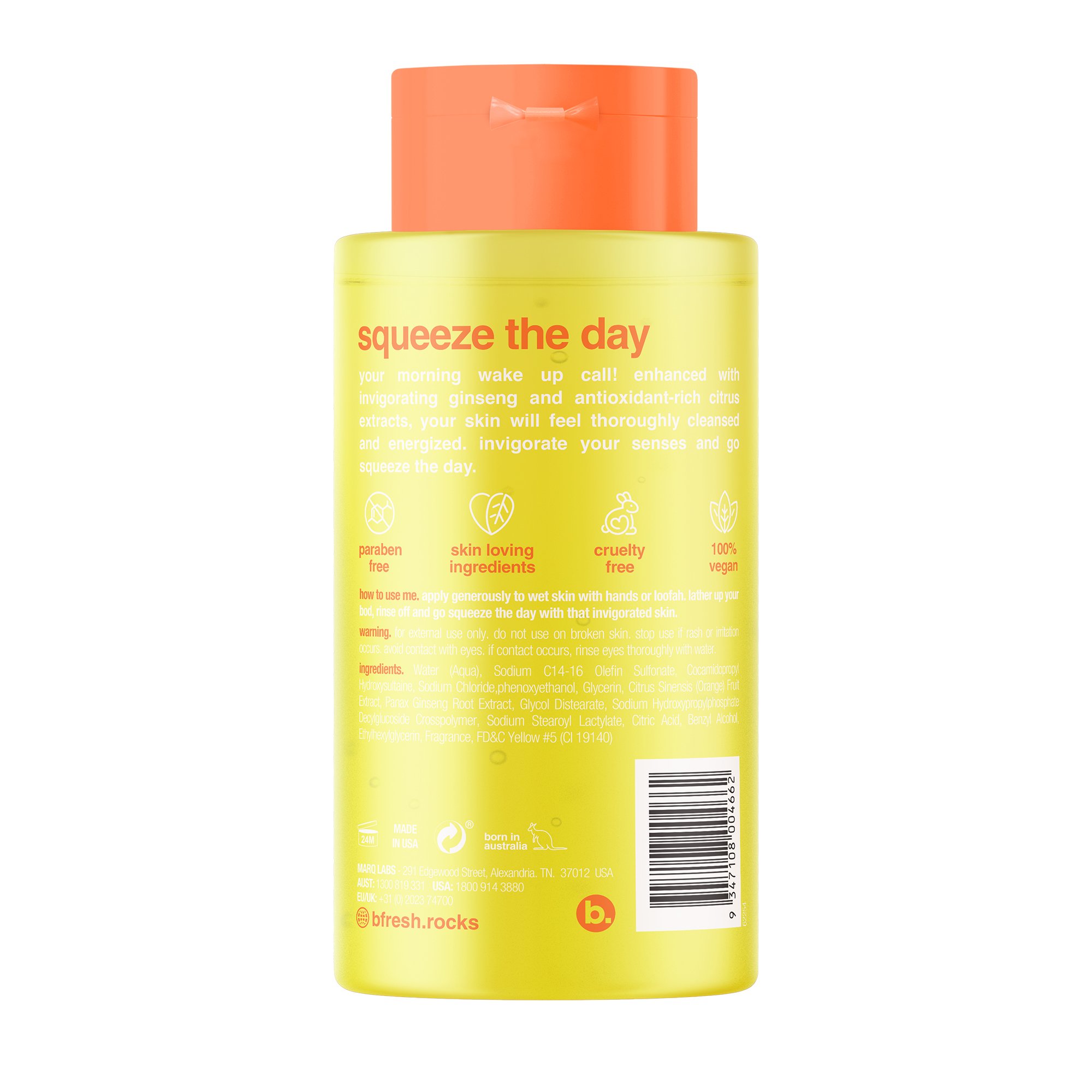 B Fresh Squeeze The Day Body Wash - Shop Body Wash At H-E-B