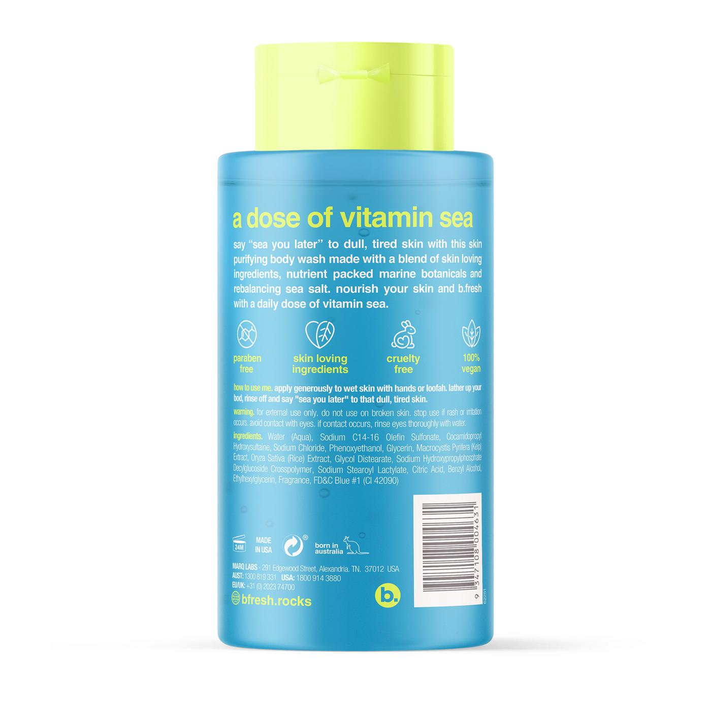 B Fresh Vitamin Sea Body Wash; image 2 of 2