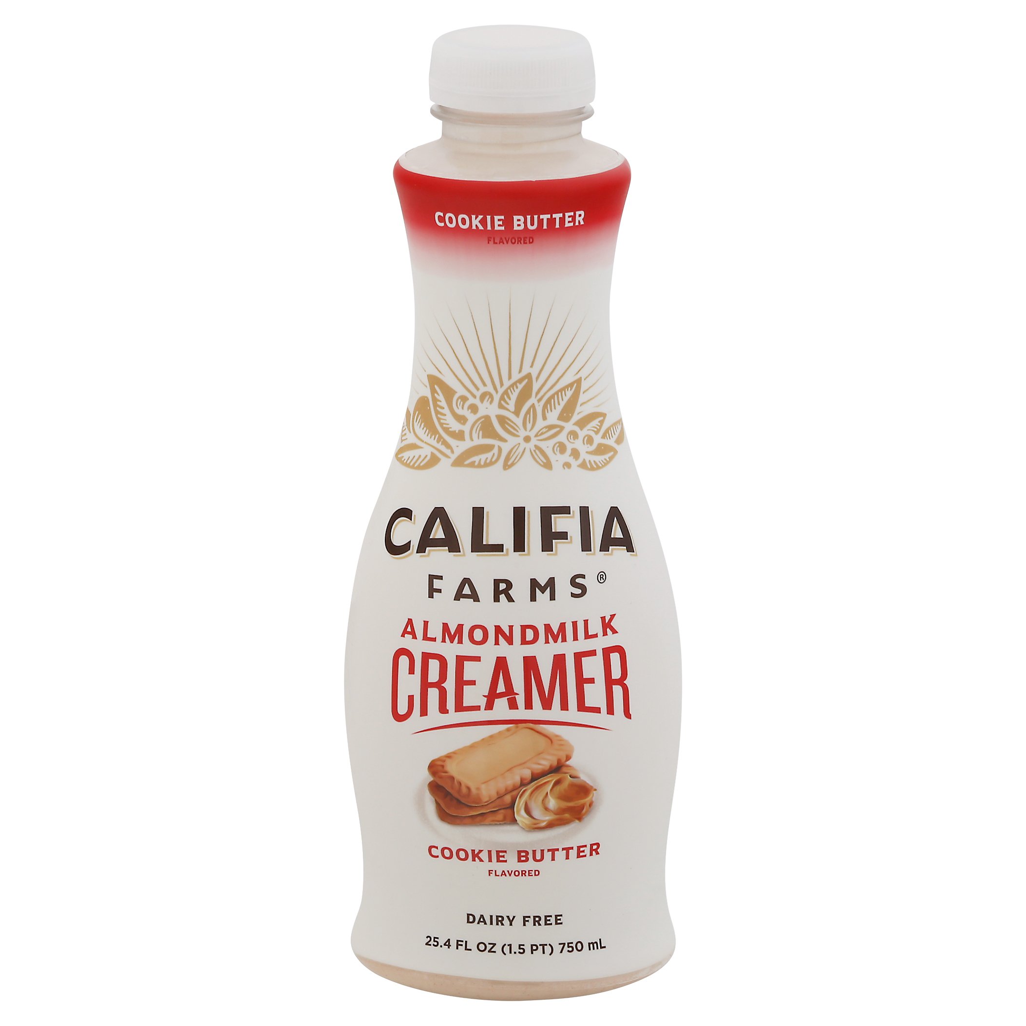 Califia Farms Cookie Butter Almond Milk Liquid Coffee Creamer - Shop Coffee  Creamer at H-E-B