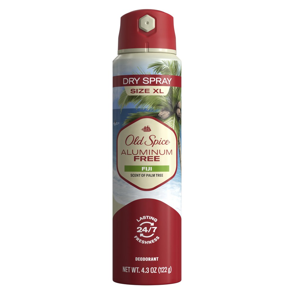 Old Spice AluminumFree Deodorant Dry Spray Fiji Shop Deodorant