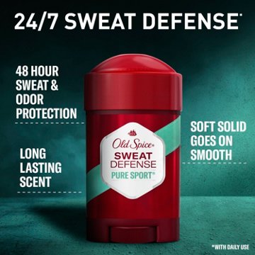 Old Spice Sweat Defense Antiperspirant Deodorant - Pure Sport Plus