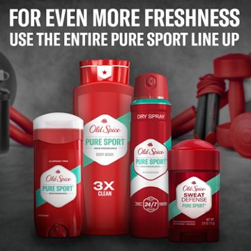 Old Spice Sweat Defense Antiperspirant Deodorant - Pure Sport Plus