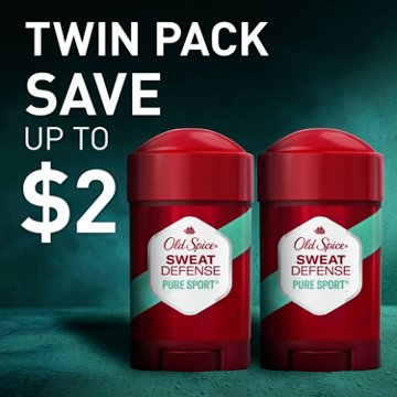 Old Spice Sweat Defense Antiperspirant Deodorant - Pure Sport Plus
