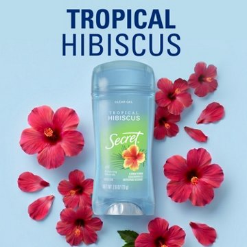 Secret 48 Hr Antiperspirant Deodorant Gel - Tropical Hibiscus