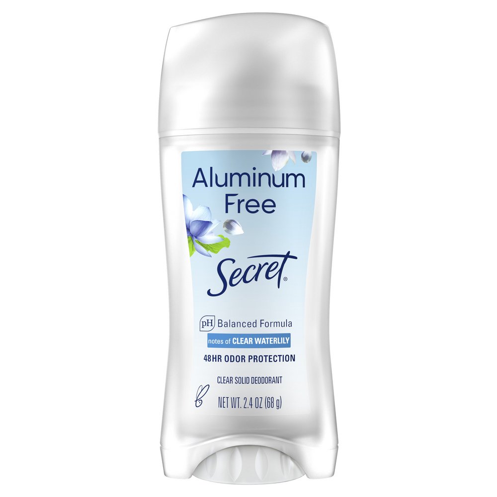Secret Aluminum Free 48 Hr Deodorant Waterlily Shop Deodorant & antiperspirant at HEB