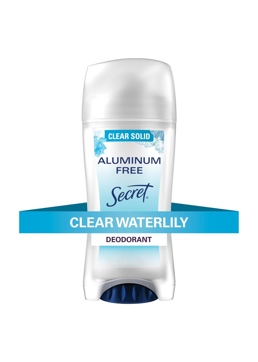 Secret Aluminum Free 48 Hr Deodorant - Waterlily; image 6 of 8