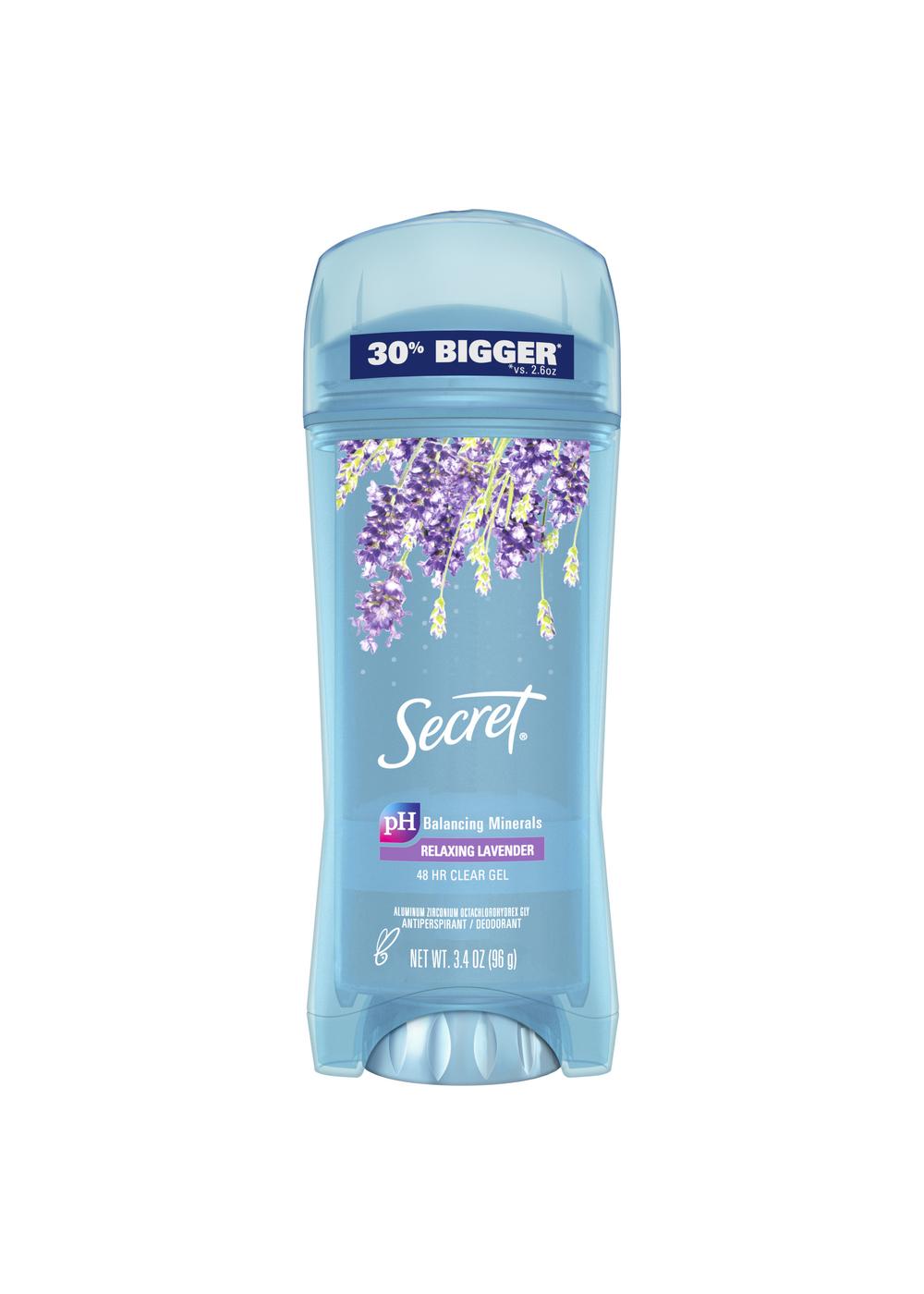 Secret 48 Hr Antiperspirant Deodorant Gel - Lavender; image 1 of 8