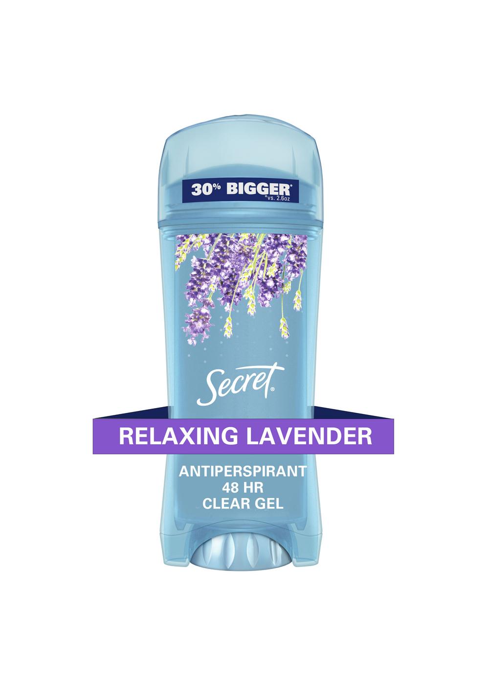 Secret 48 Hr Antiperspirant Deodorant Gel - Lavender; image 8 of 8