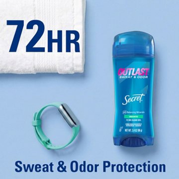 Secret Outlast 72 Hr Gel Antiperspirant Deodorant - Unscented