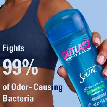 Secret Outlast 72 Hr Gel Antiperspirant Deodorant - Unscented