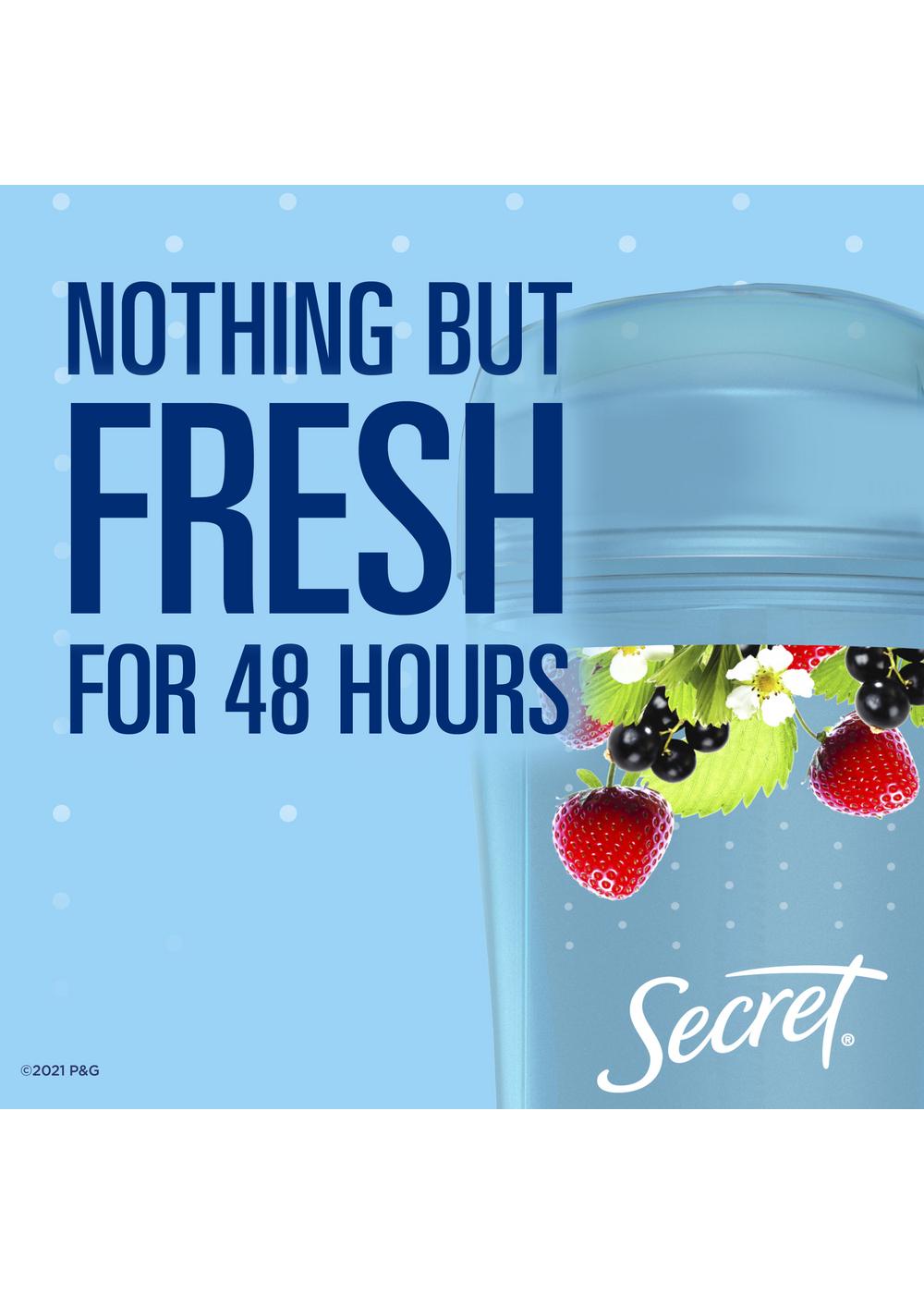 Secret 48 Hr Gel Antiperspirant Deodorant - Berry; image 3 of 8