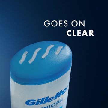 Gillette Clinical Protection Clear Gel Antiperspirant and Deodorant for Men Cool Wave Scent