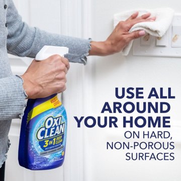 OxiClean 3-in-1 Deep Clean Multi-Purpose Disinfectant Spray, 30 oz