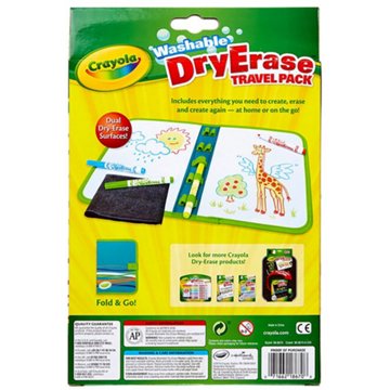 Crayola Washable Dry Erase Travel Pack