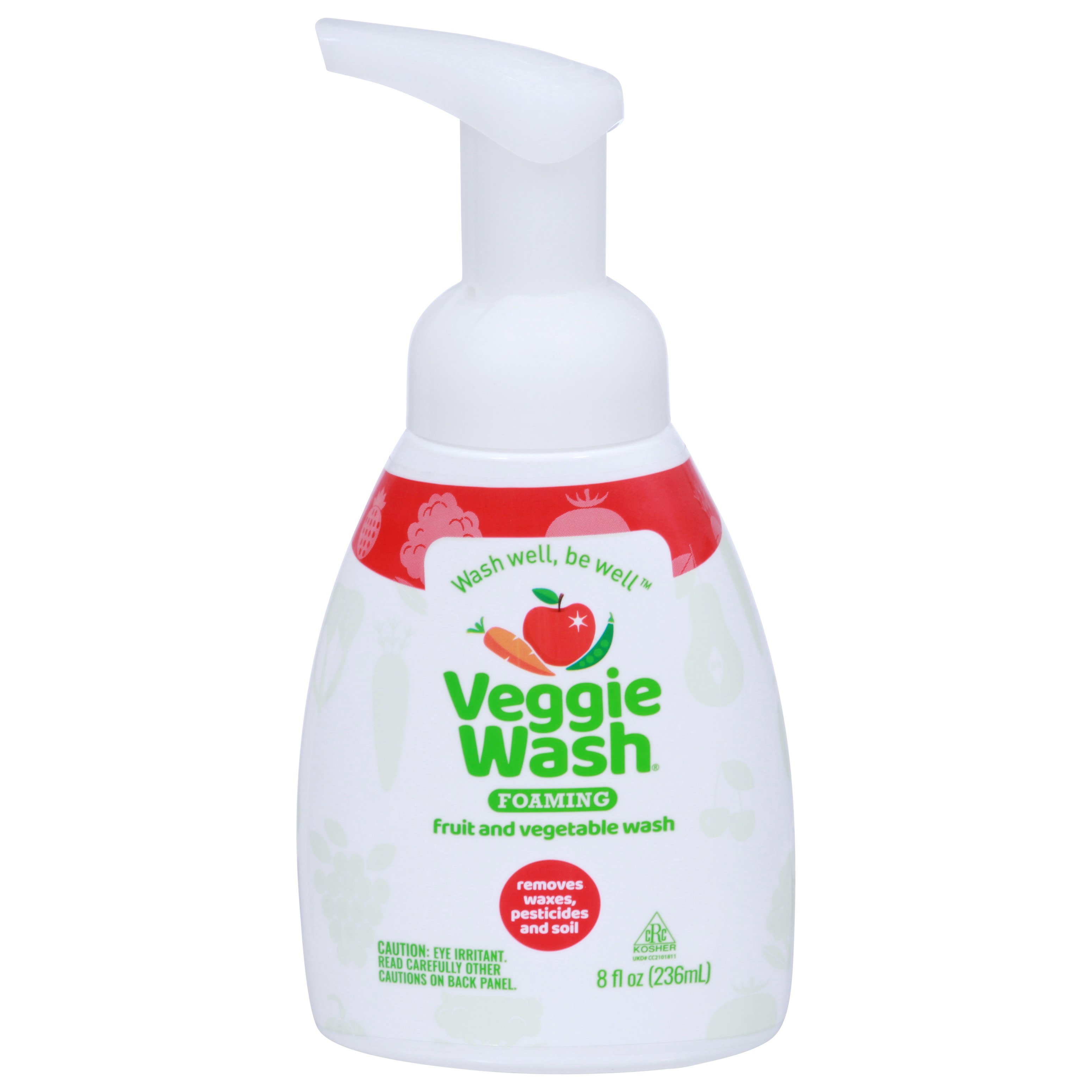 Veggie Wash Foaming Fruit & Vegetable Wash, Produce Wash and Cleaner, Pack  of 2