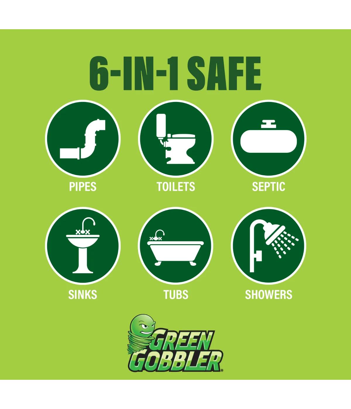 Green Gobbler Drain Clog Dissolver; image 3 of 11