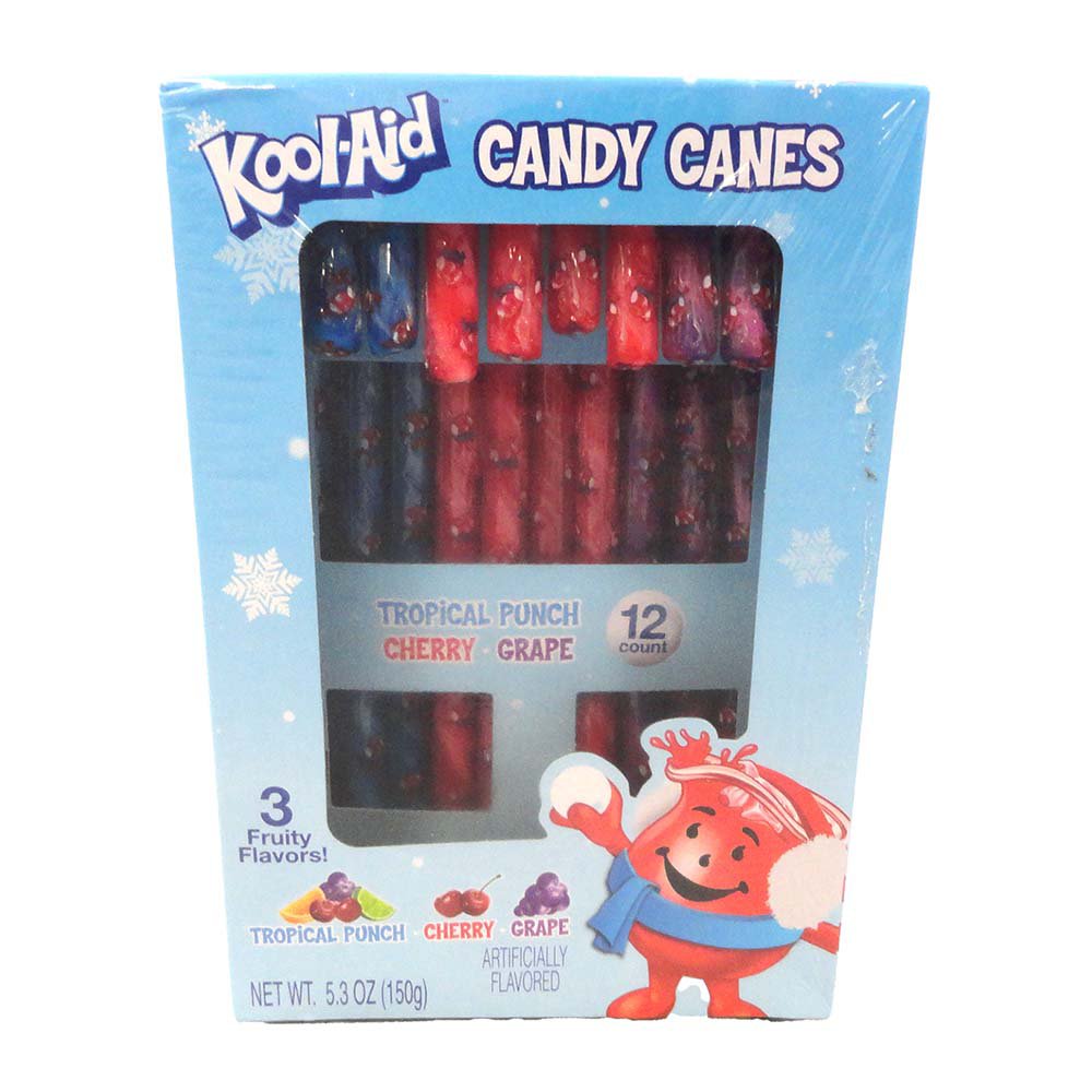 Kool-Aid Assorted Flavor Candy Canes - Shop Candy at H-E-B