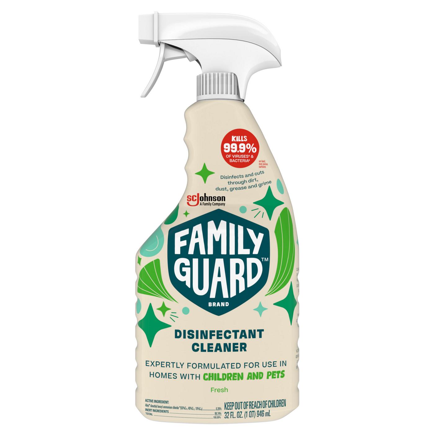 Family Guard Fresh Scent Disinfectant Cleaner Spray; image 1 of 10