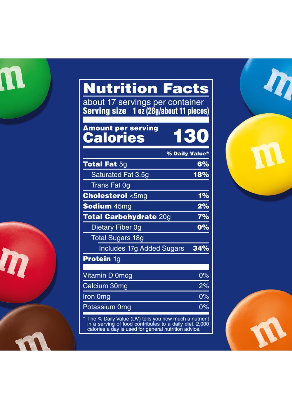 M&M'S Caramel Chocolate Candy - Family Size; image 2 of 3