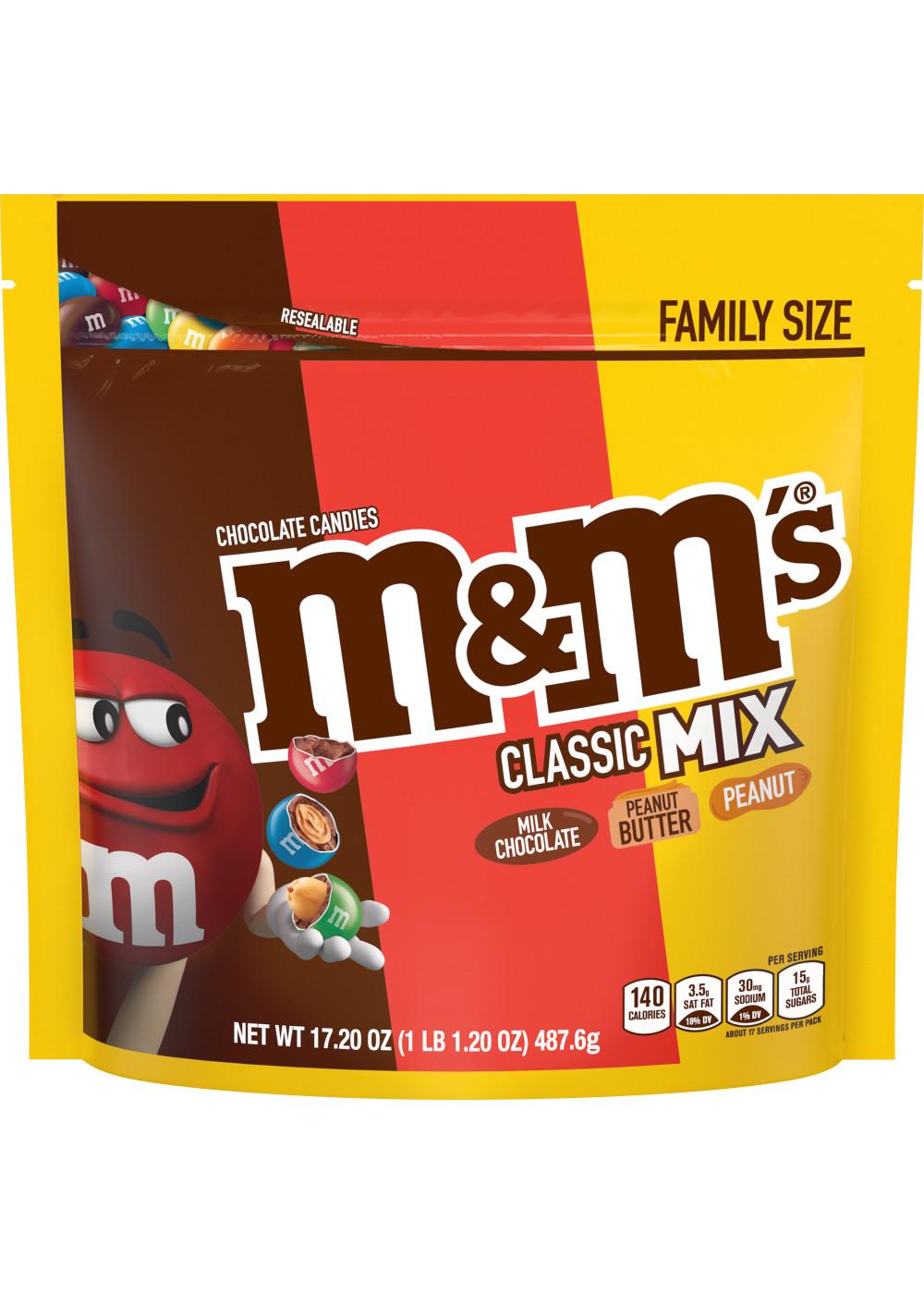 M&M'S Classic Mix Chocolate Candy - Family Size; image 1 of 7