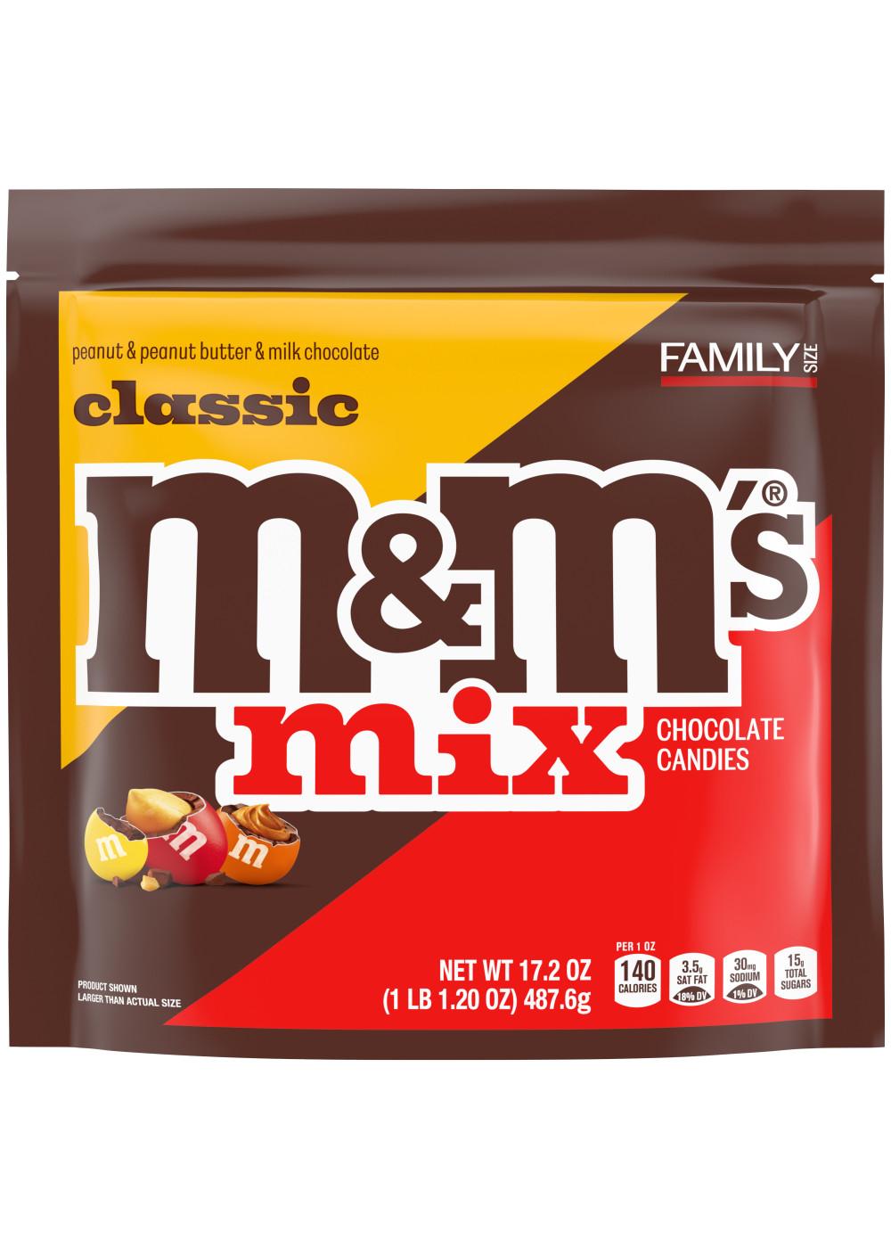 M&M'S Classic Mix Chocolate Candy Assortment - Family Size; image 10 of 10