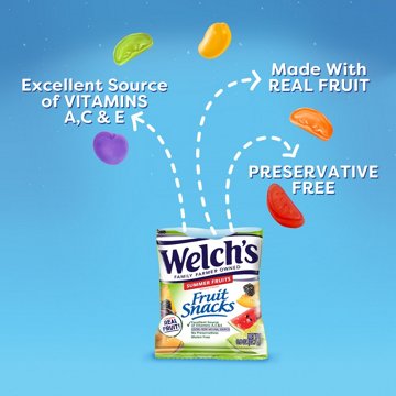Welch's Summer Fruits Fruit Snacks, 22 ct