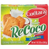 Cuetara ReCoco Coconut Cookies, 19.05 oz