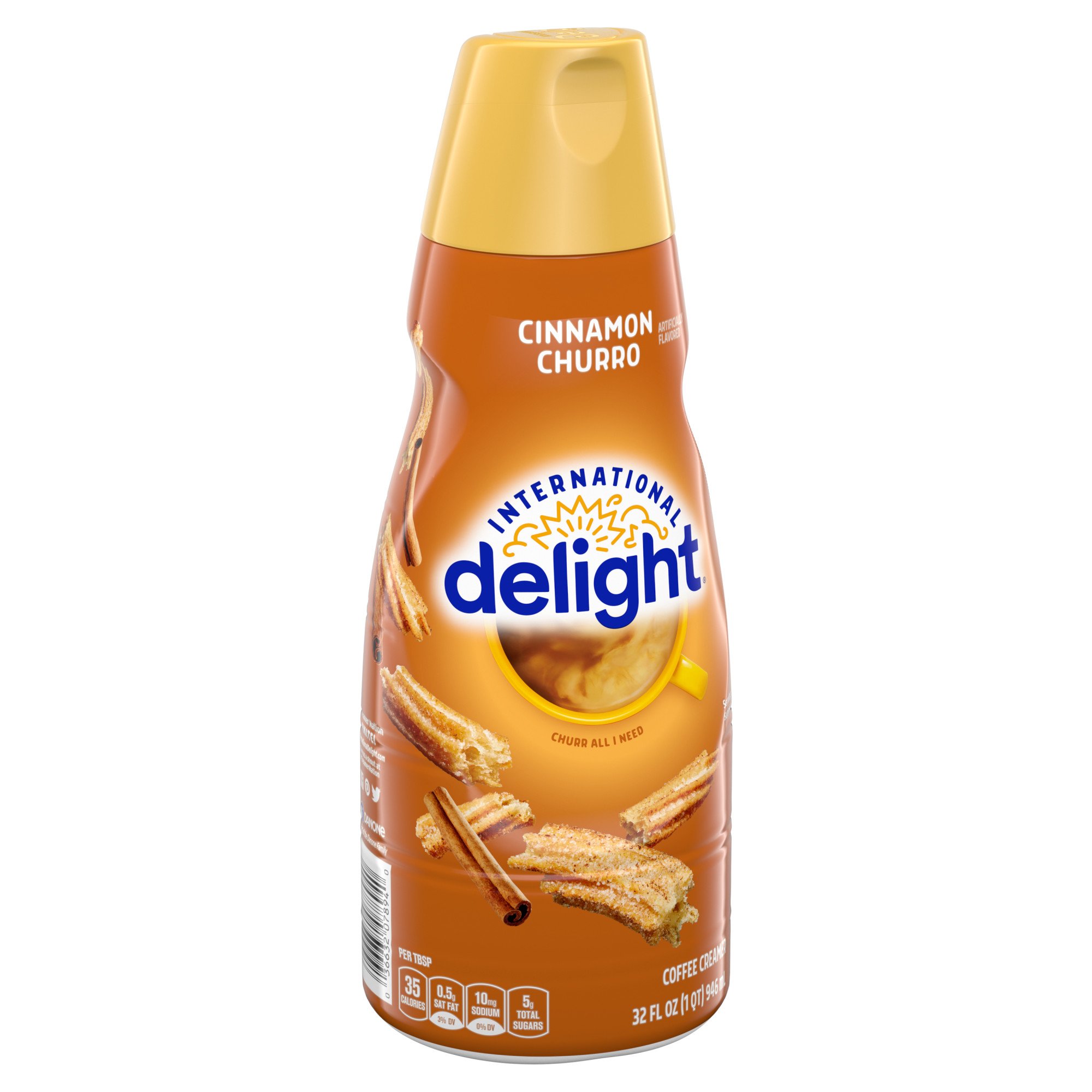 International Delight Cinnamon Churro Liquid Coffee Creamer - Shop Coffee  Creamer at H-E-B