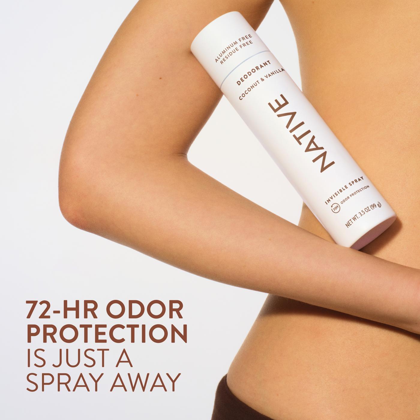 Native Deodorant Spray - Coconut & Vanilla; image 7 of 8