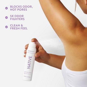 Native Deodorant & Body Spray - Lilac & White Tea