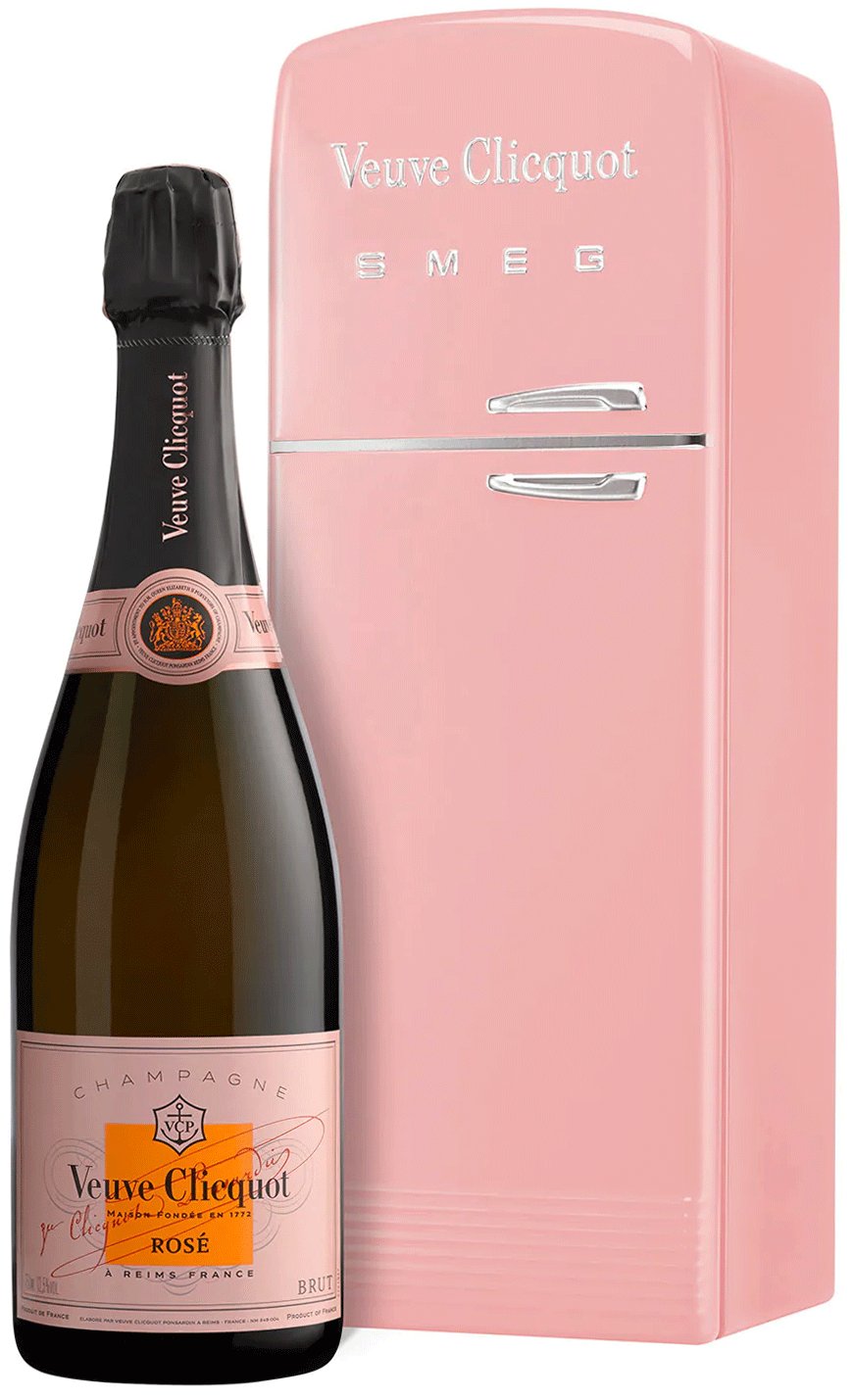 Veuve Clicquot Brut Rosé in FridgeShaped Gift Box Shop at HEB