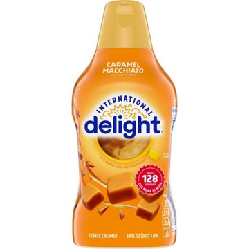 International Delight Liquid Coffee Creamer - Caramel Macchiato, 64 oz