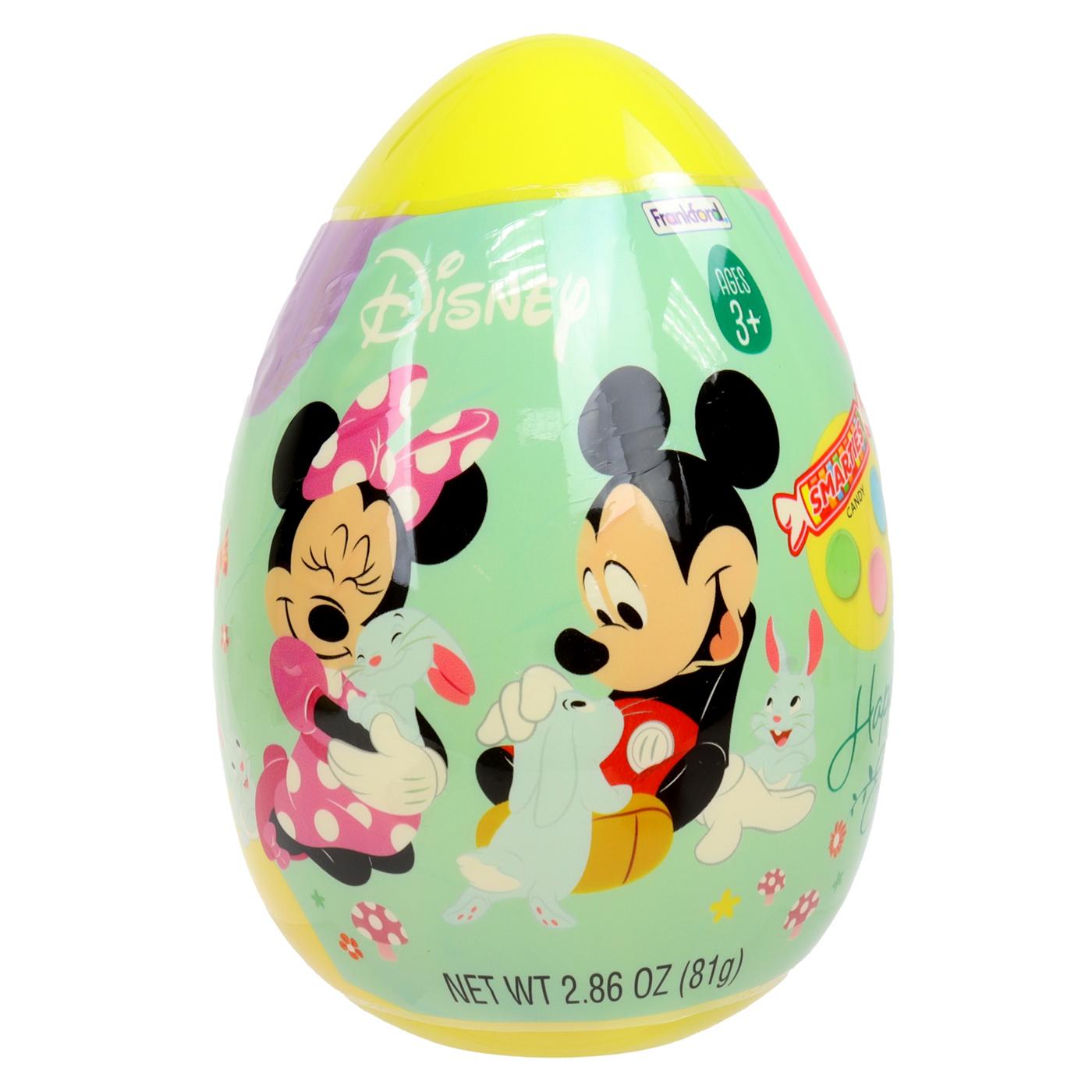 Frankford Disney Mickey Smarties Candy Giant Easter Egg; image 1 of 2