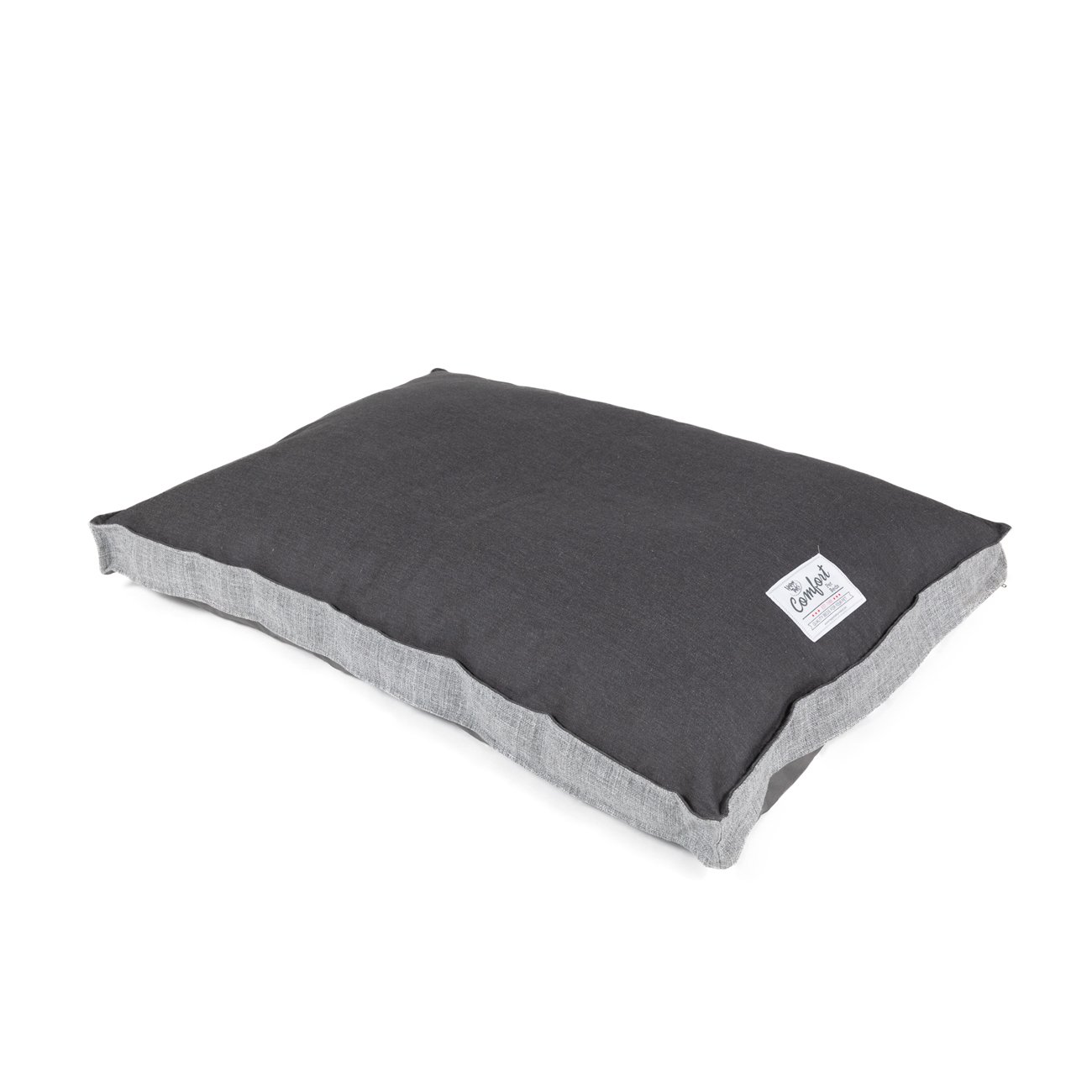 Happy Tails Denim Rebel Slate Gray Bed Shop Beds at HEB