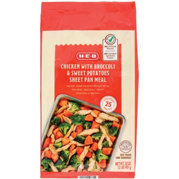 H-E-B Frozen Sheet Pan Meal - Herb Chicken