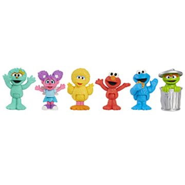 Just Play Sesame Street Neighborhood Friends, 6 pc