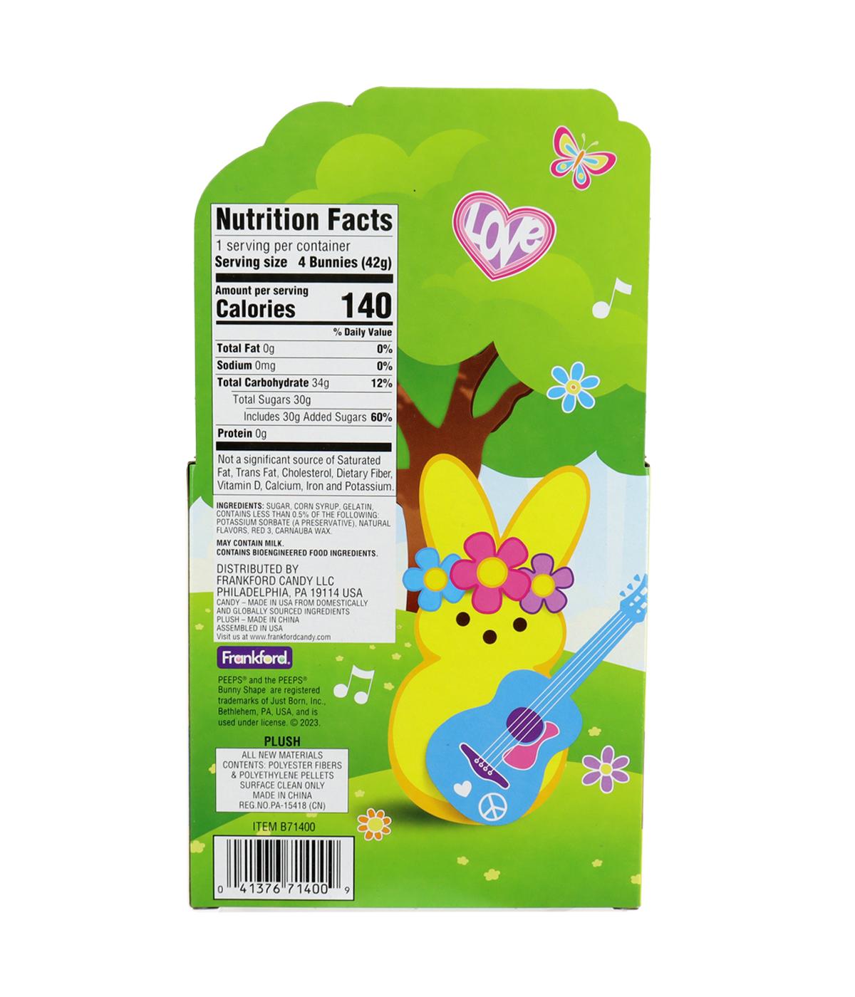 Frankford Peeps Flower Power Plush Bunny Easter Gift Set; image 2 of 3