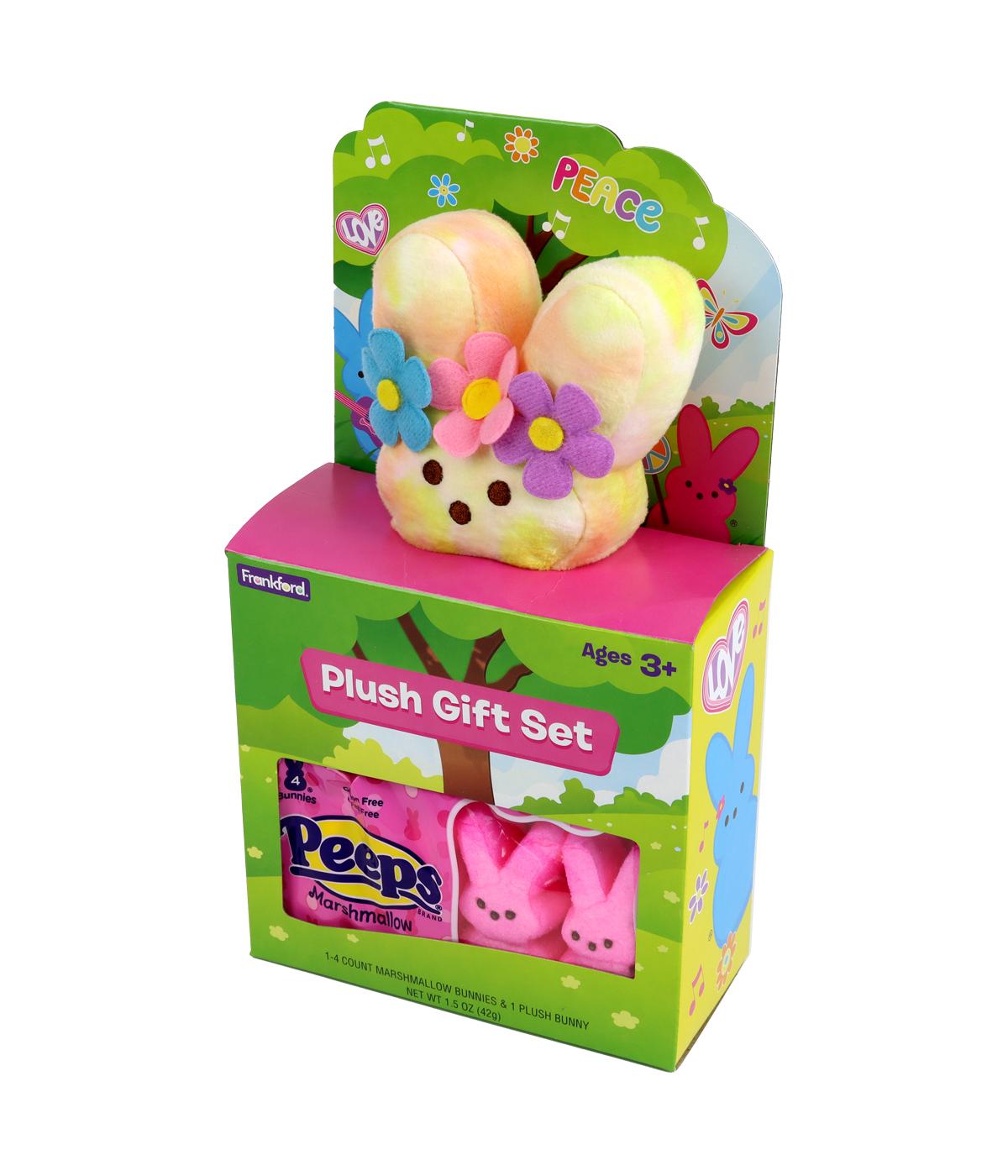 Frankford Peeps Flower Power Plush Bunny Easter Gift Set; image 3 of 3