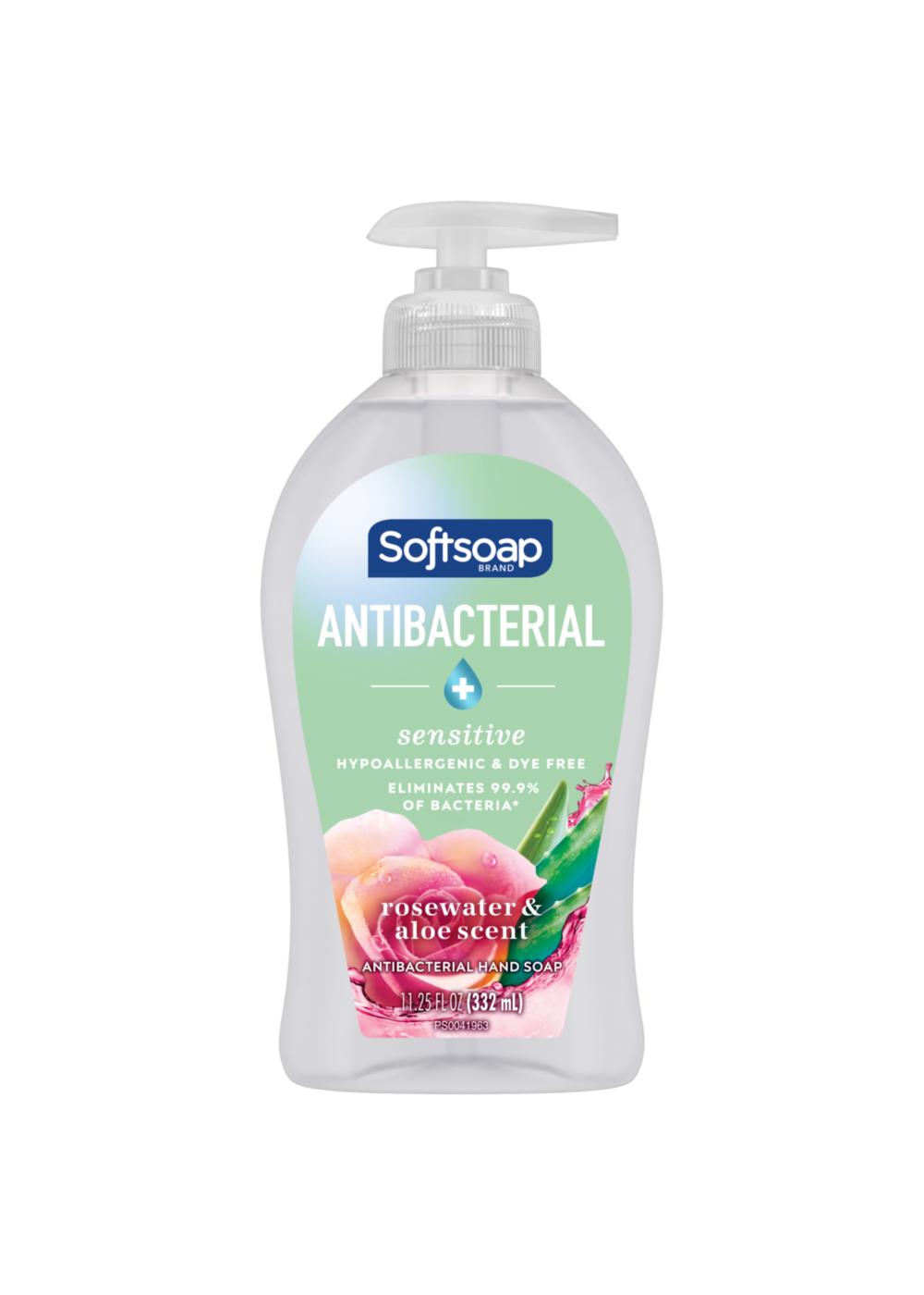 Softsoap Antibacterial Hand Soap - Rosewater & Aloe; image 1 of 2