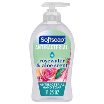 Softsoap Antibacterial Hand Soap - Rosewater & Aloe, 11.25 oz