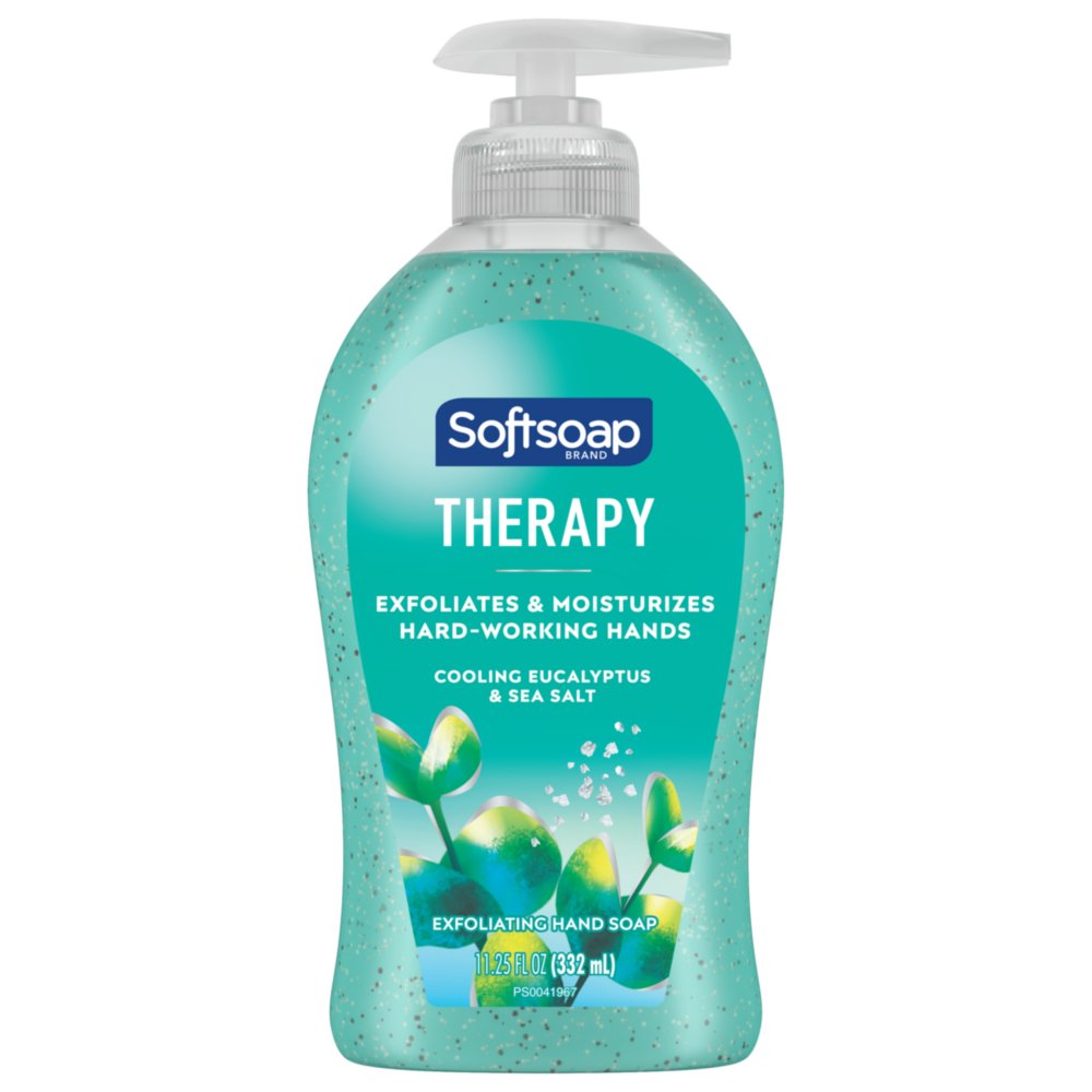 Softsoap Therapy Exfoliating Eucalyptus & Sea Salt Soap