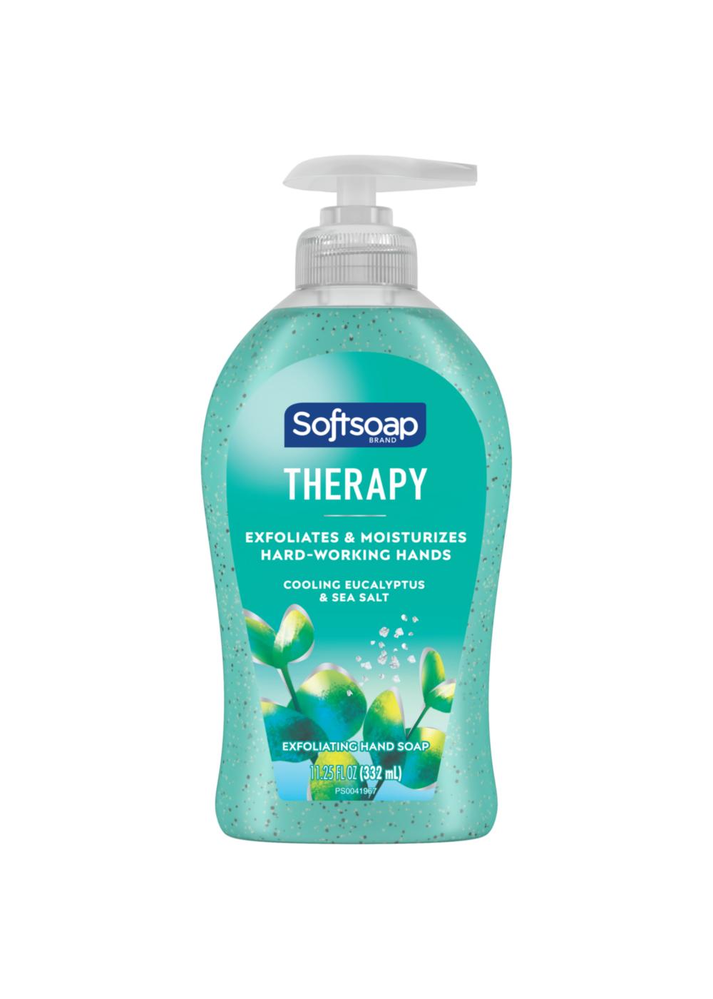 Softsoap Therapy Exfoliating Eucalyptus & Sea Salt Soap; image 1 of 2