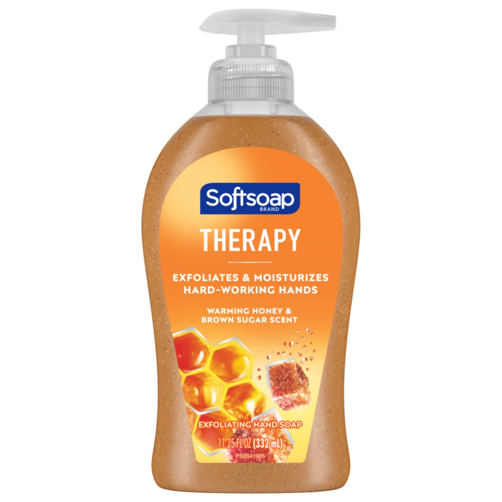 Softsoap Therapy Exfoliating Hand Soap Honey & Brown Sugar Shop