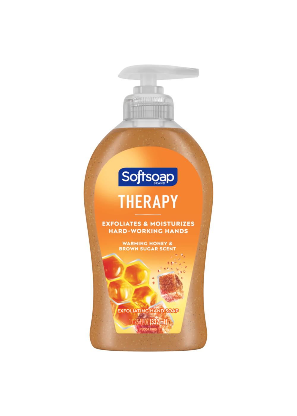 Softsoap Therapy Exfoliating Hand Soap Honey & Brown Sugar Shop