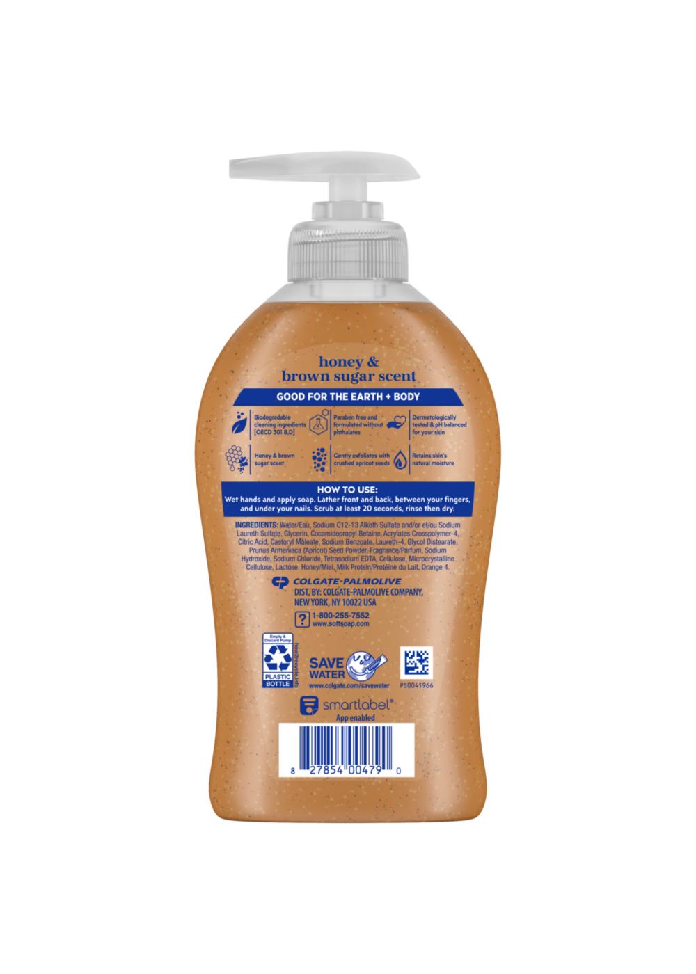 Softsoap Therapy Exfoliating Hand Soap Honey & Brown Sugar Shop