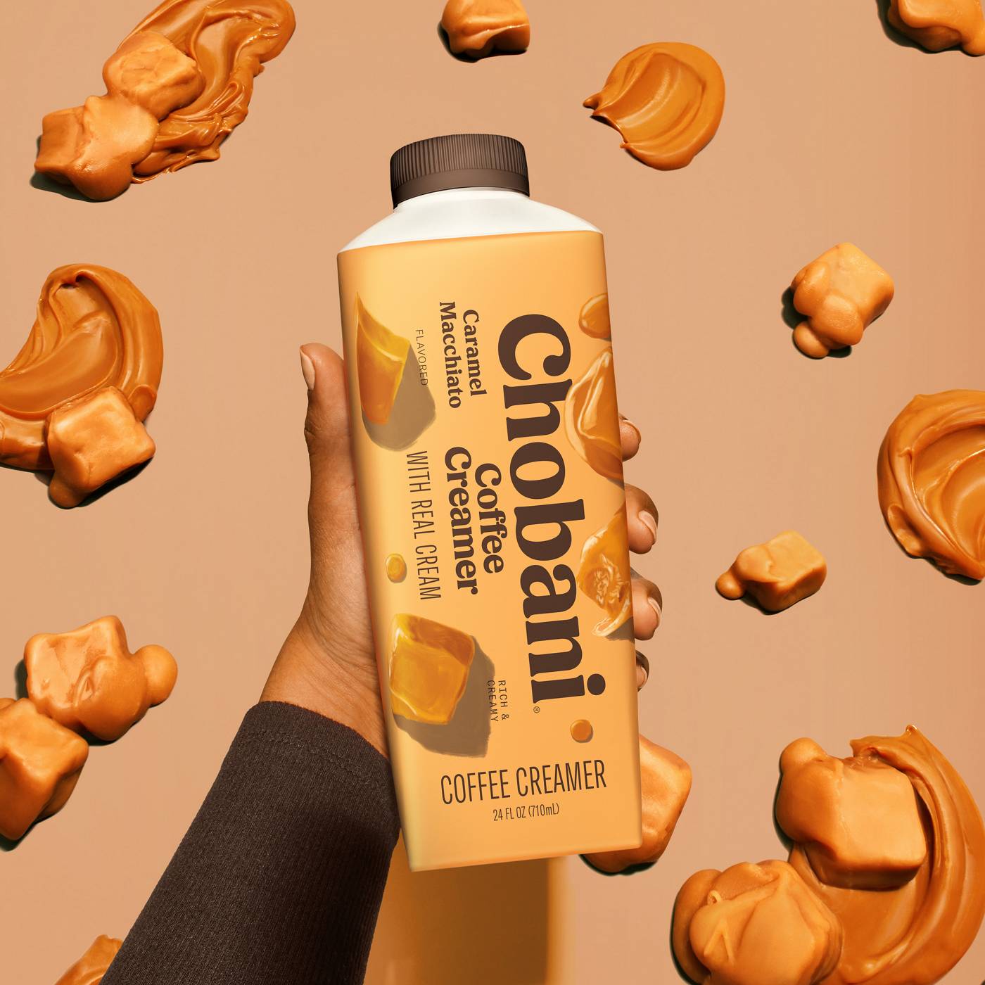 Chobani Liquid Coffee Creamer - Caramel Macchiato; image 2 of 3