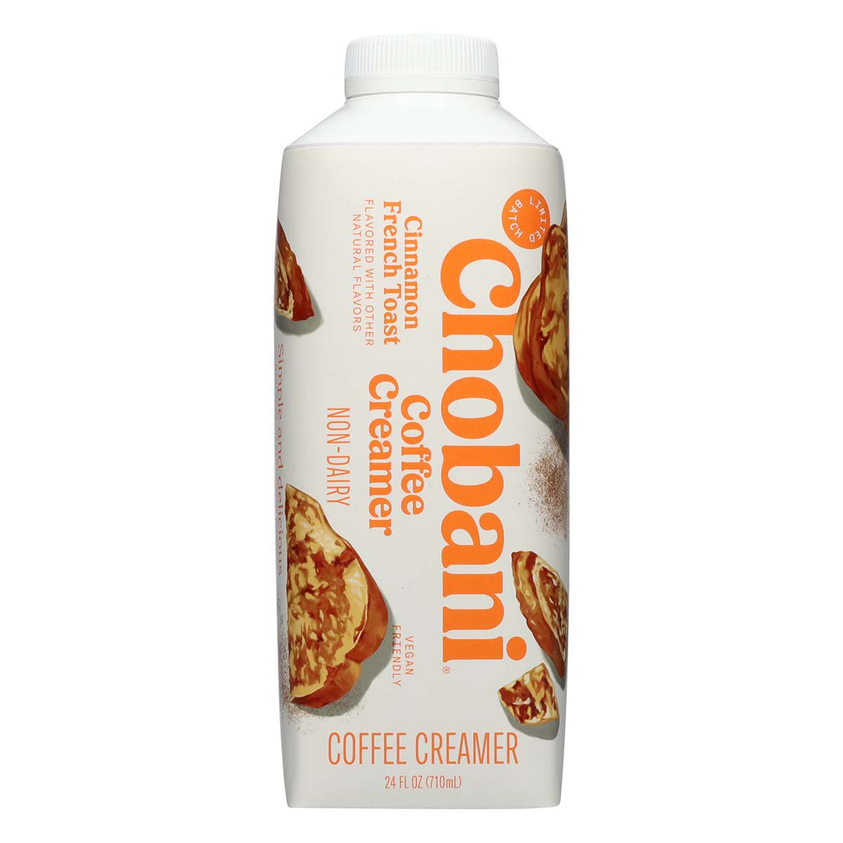 Chobani Plant-Based Cinnamon French Toast Coffee Creamer - Shop Coffee  Creamer at H-E-B